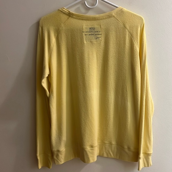 PEACE LOVE WORLD Comfy “I AM HAPPY” Pullover - Picture 3 of 6